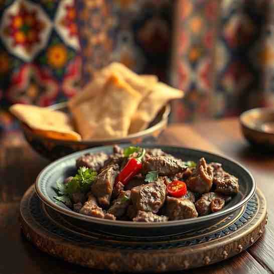 Eritrean Dulet - Spicy Beef Tripe & Liver Recipe
